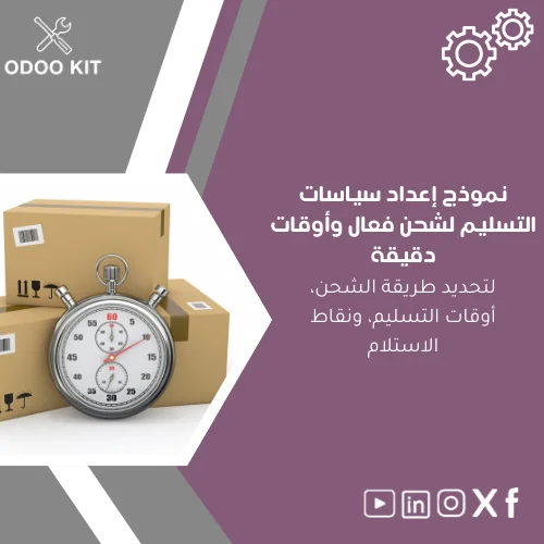 Delivery-policies-template-ar147 نموذج إعداد سياسات التسليم لشحن فعال وأوقات دقيقة - الصورة 1