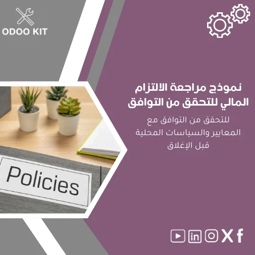 Financial-Compliance-Review-template-ar125 نموذج مراجعة الالتزام المالي للتحقق من التوافق - الصورة 1