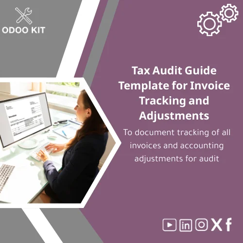 Tax-audit-guide-template-en272 Tax Audit Guide Template for Invoice Tracking and Adjustments - Image 1